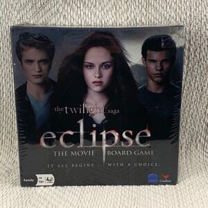 Twilight Saga Eclipse The Movie Board Game New Sealed Cardinal *READ* Box Dented